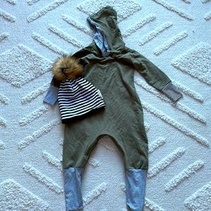 Carabou Kids lounge romper size 3-4T